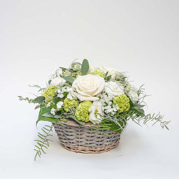 Gestecke im Korb auf Wolke 7