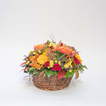 Gestecke im Korb Sunrise