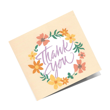 Grusskarte Thank you