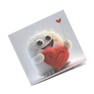 Grusskarte von Herzen