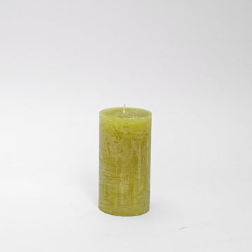 Kerze moosgrün