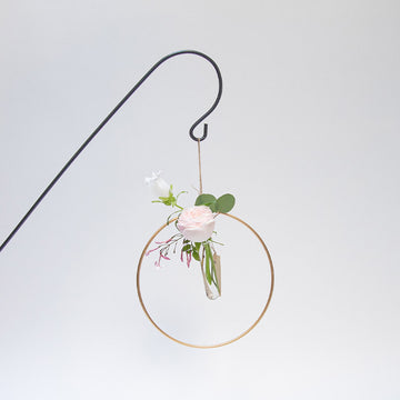 Metallringe mit Reagenzgläser